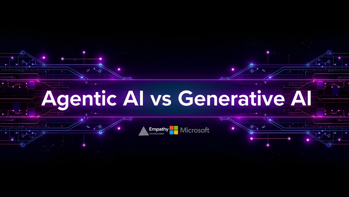 Agentic AI vs Generative AI